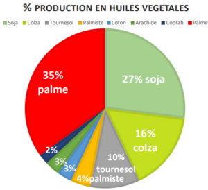 La production d'huiles végétales